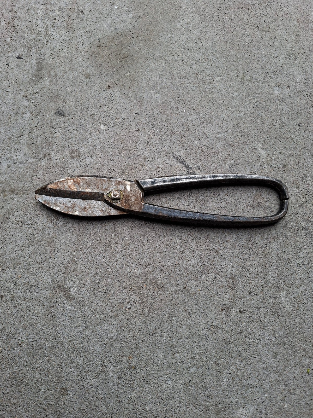 Blikschaar., Ophalen