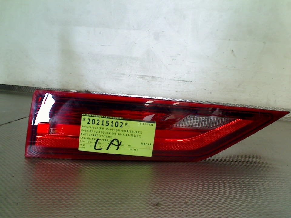 Achterlicht Links Volvo V90 II (PW) 2017 31656787, Gebruikt, Siegburger Straße 229, Köln 50679, , Duitsland, Info@volvocars.com