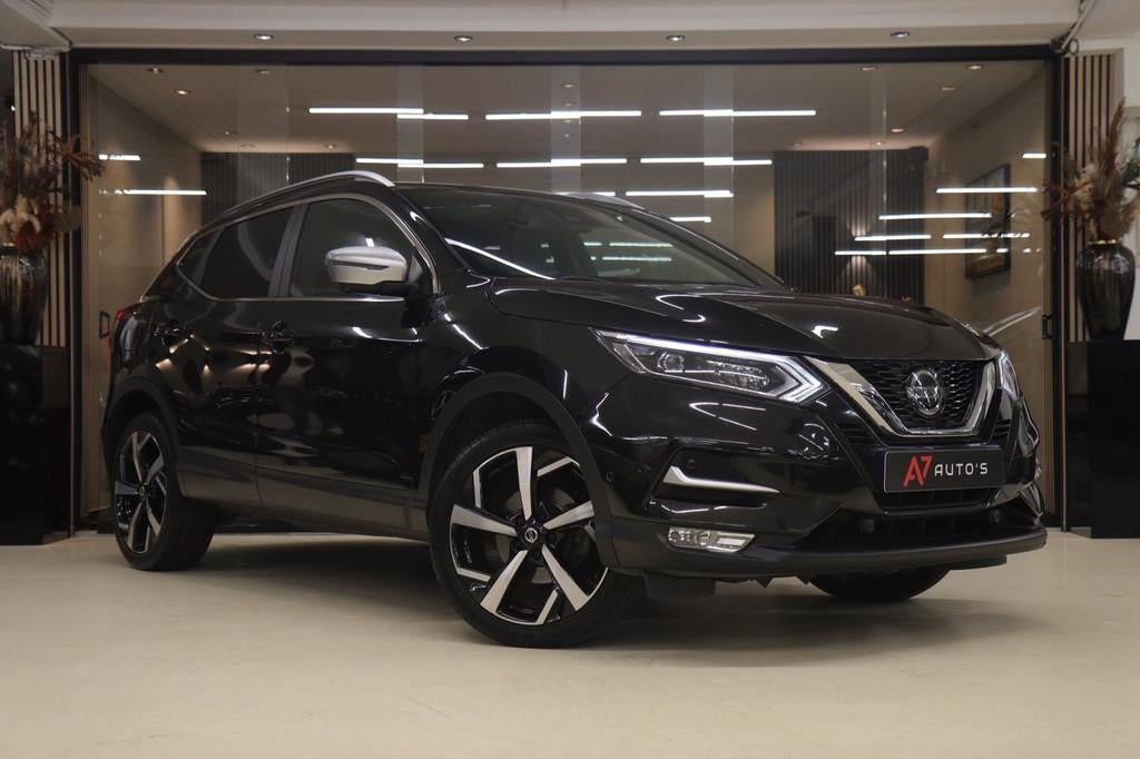 Nissan Qashqai 1.2 Tekna + NAP Stoelver/360Cam/Leer/Bose/Lan, Voorwielaandrijving, Gebruikt, Euro 6, 4 cilinders