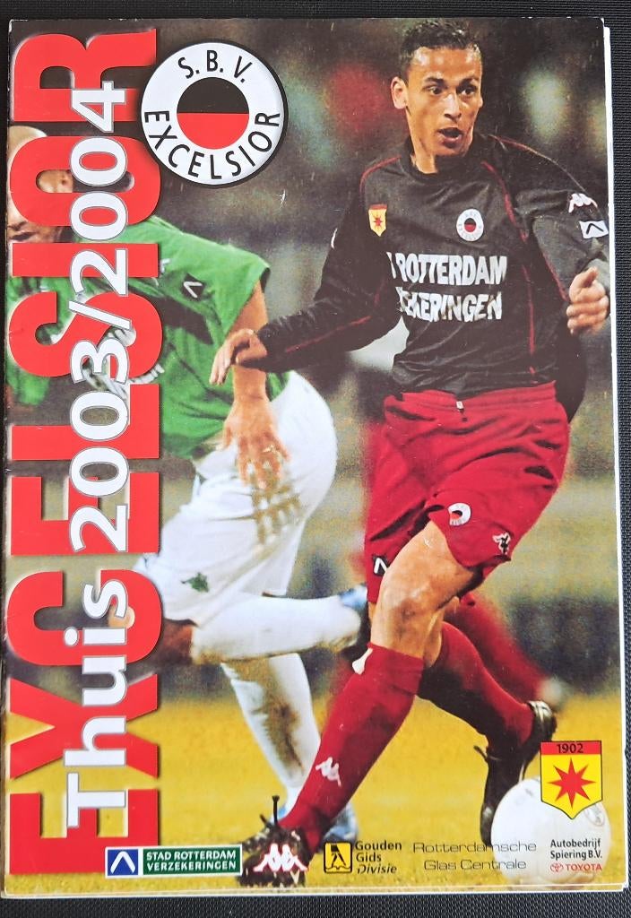 Excelsior - Sparta 2003/2004, Verzamelen, Ophalen of Verzenden, Zo goed als nieuw, Overige binnenlandse clubs, Boek of Tijdschrift