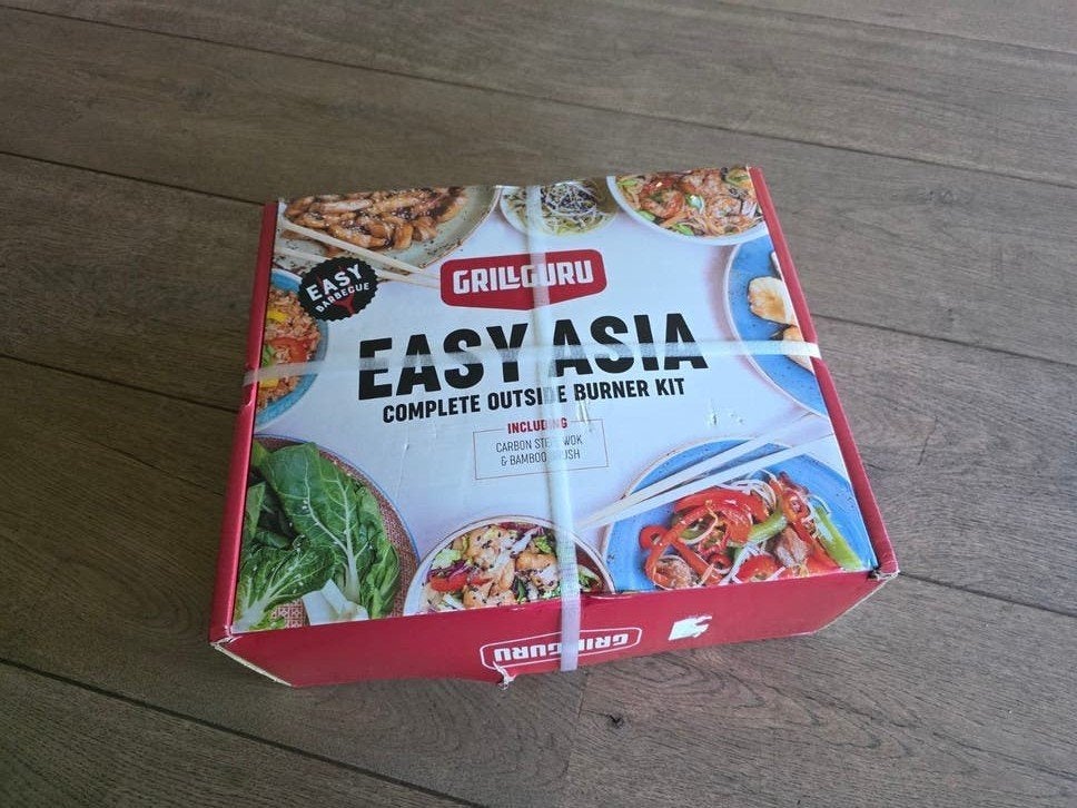 GrillGuru Easy Asia Complete Outdoor Brander Kit, Ophalen of Verzenden, Nieuw, GrillGuru