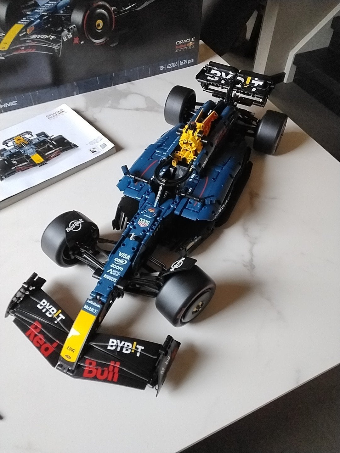 lego red bull raceauto, Ophalen of Verzenden, Zo goed als nieuw