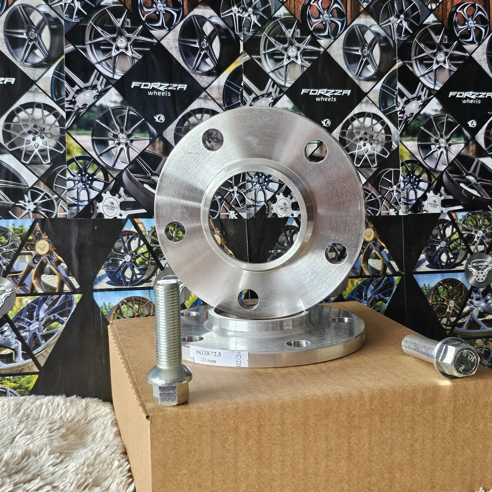 Spoorverbreders spacers Bmw Serie 3 of 5 5x120 72.6 10mmNieu, Ophalen of Verzenden