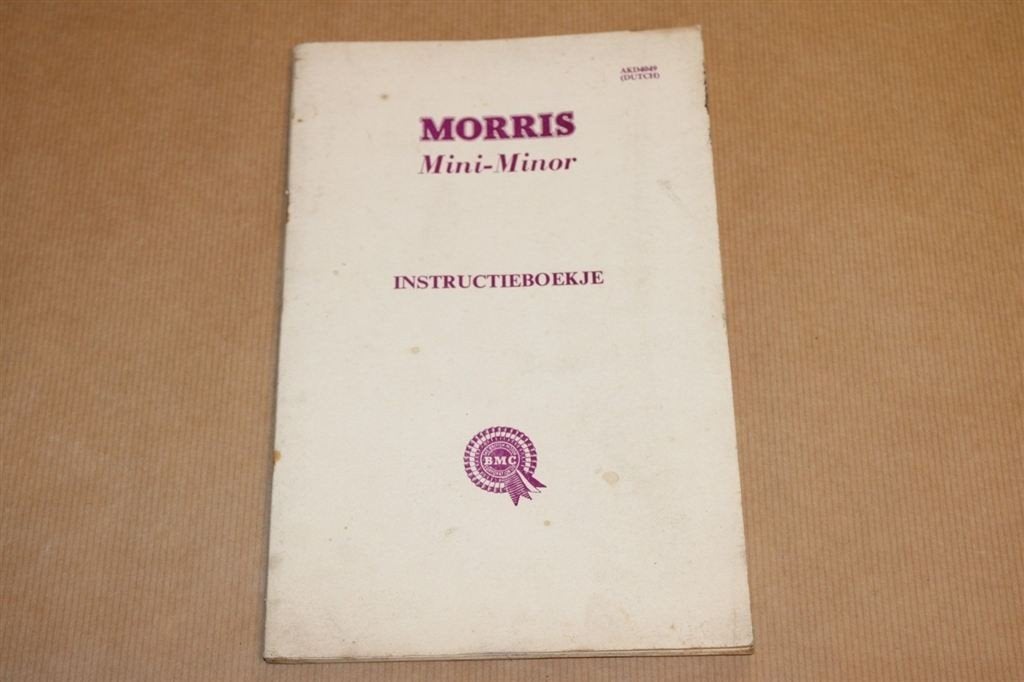 Morris Mini-Minor - Instructieboekje - Circa 1975, Ophalen of Verzenden