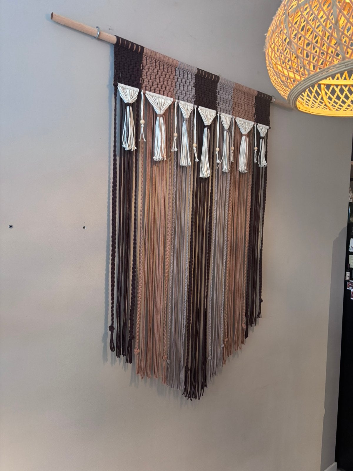 Handgemaakt wandkleed uniek, Ophalen of Verzenden, Nieuw, Handgemaakt, Wandkleed
