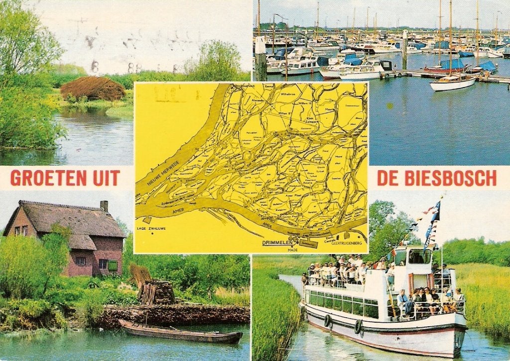 Biesbosch        1043a, Ophalen of Verzenden, Voor 1920