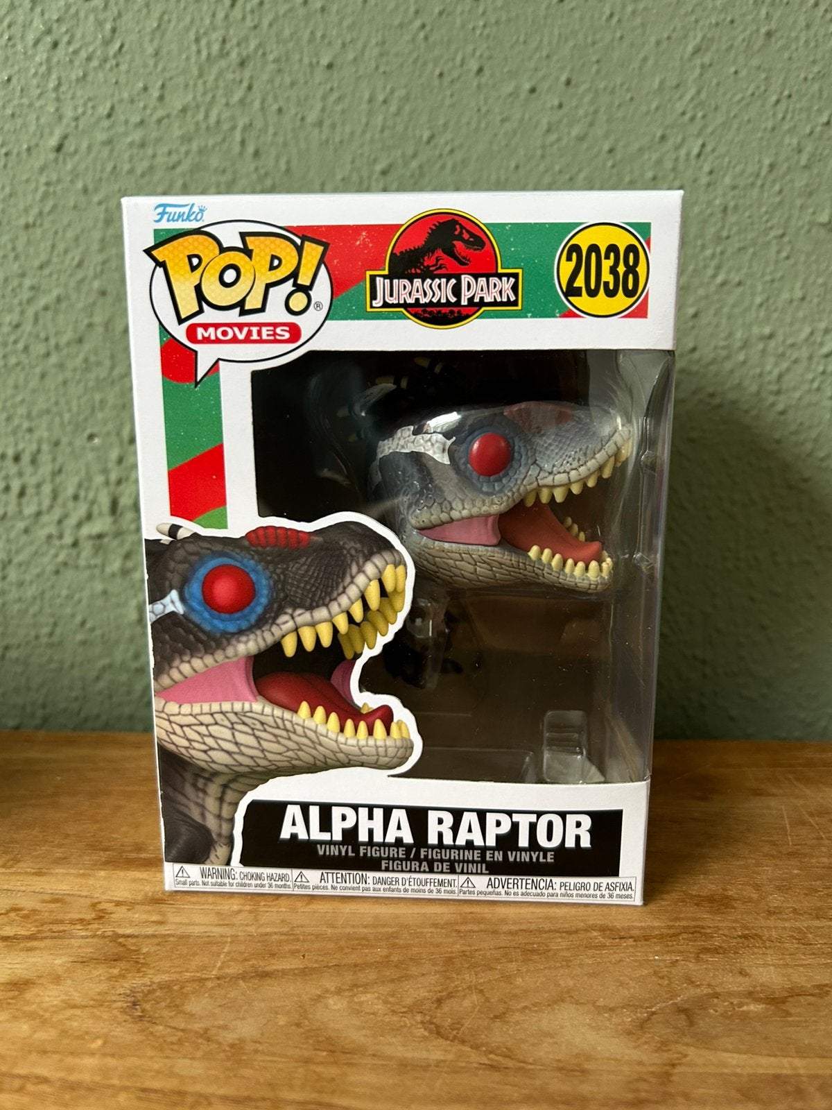 Funko Pop Jurassic Park Alpha Raptor #2038, Verzamelen, Ophalen of Verzenden, Zo goed als nieuw