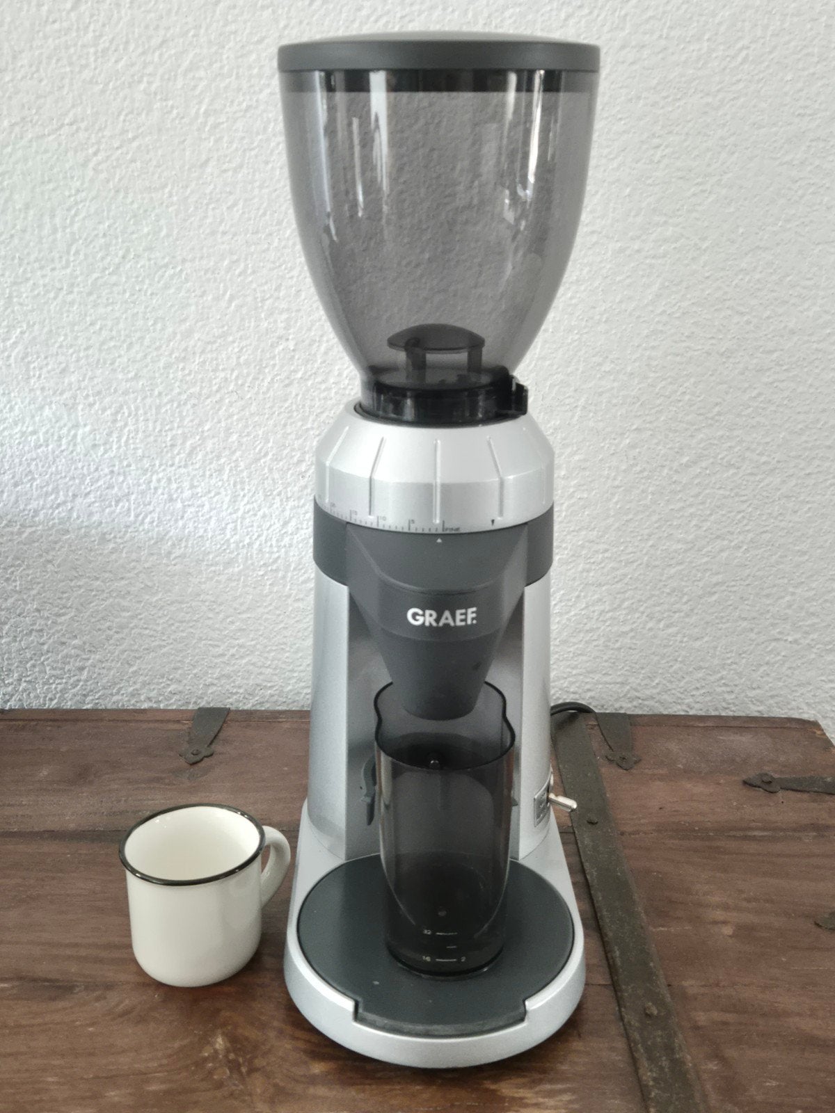 Graef Bonenmaler - Voor het maken van verse koffie, Witgoed en Apparatuur, Koffiezetapparaten, Ophalen of Verzenden, Gebruikt