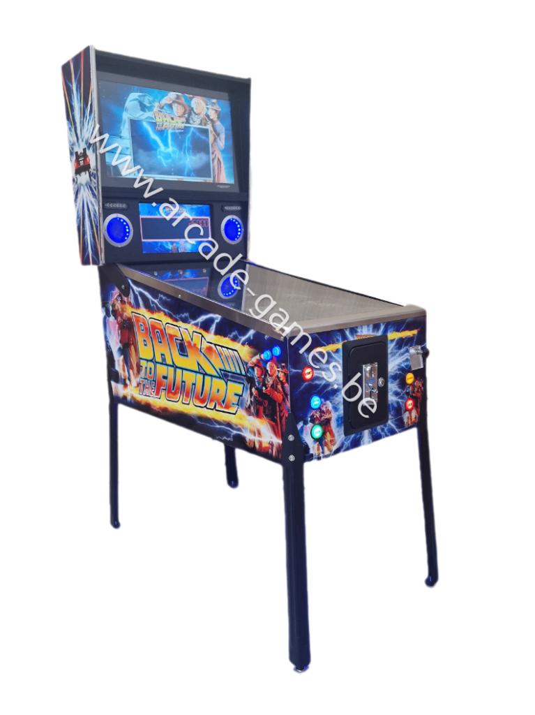 42" VIRTUAL PINBALLS MET 1300 SPEELVELDEN + JUKEBOX, Ophalen, Nieuw, Onderdeel of Defecte kast