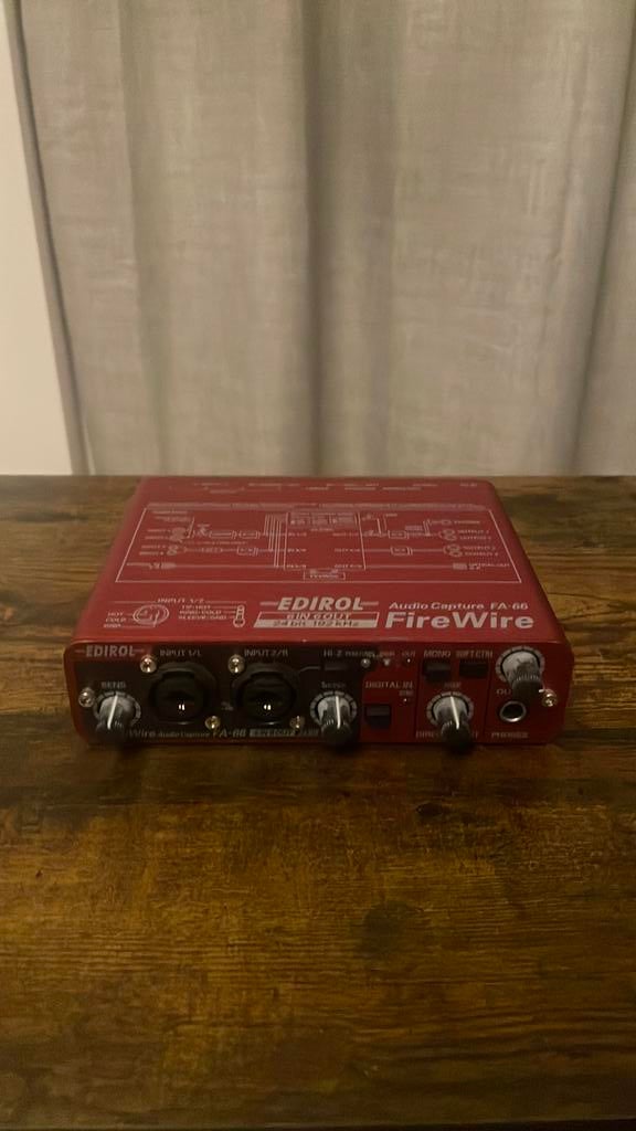 Roland FA-66 Firewire Audio interface, Muziek en Instrumenten, Ophalen of Verzenden, Gebruikt