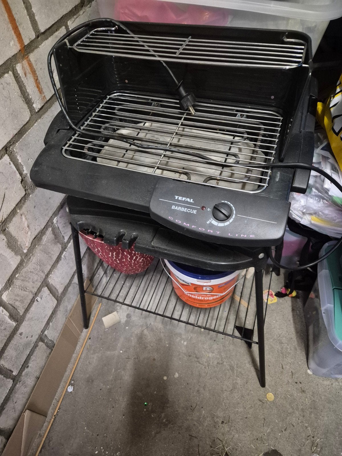 Tefal elektrische barbecue, Ophalen, Gebruikt