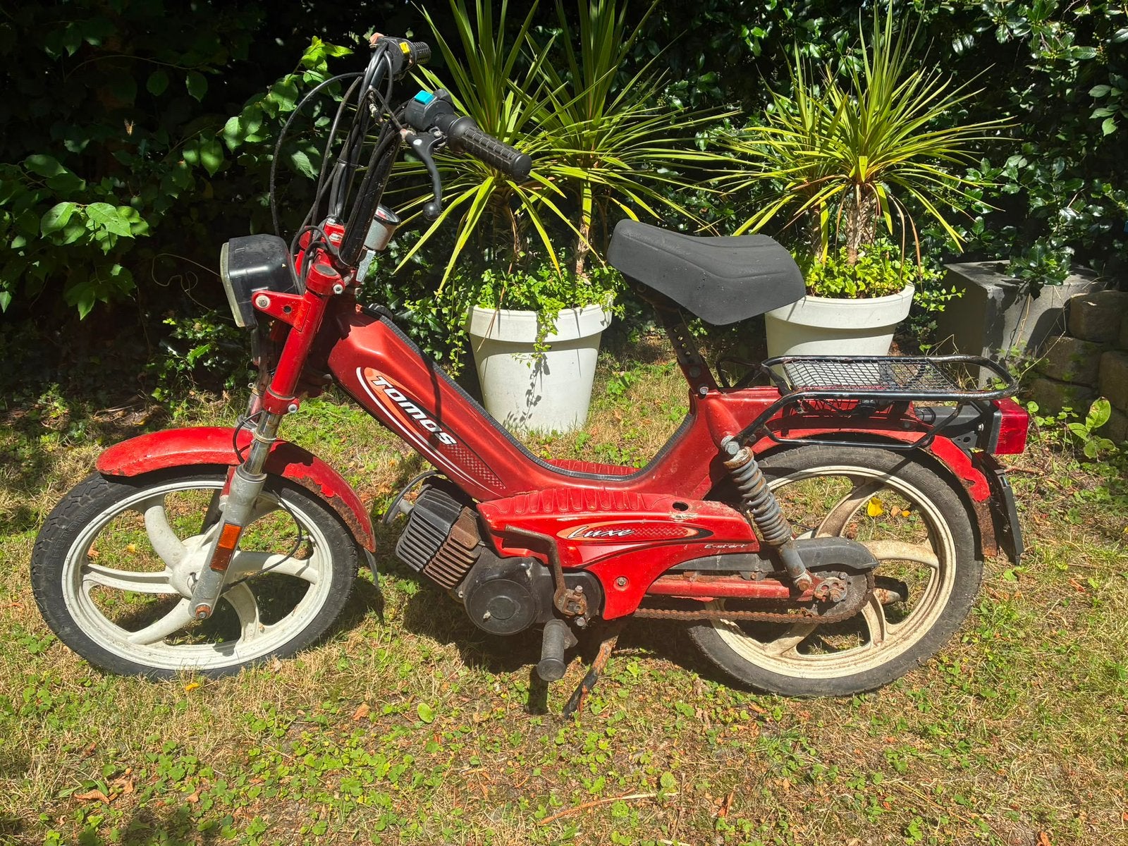 Tomos 2-takt brommer, rijdt goed, nette staat, Fietsen en Brommers, Ophalen, Zo goed als nieuw
