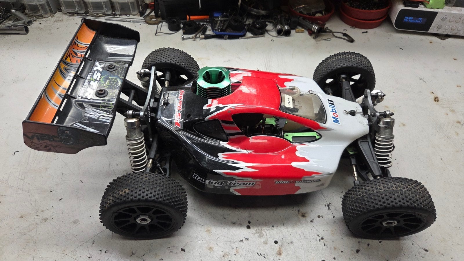 te koop mooie ansman virus, Gebruikt, Ophalen of Verzenden, Auto onroad, Schaal 1:8