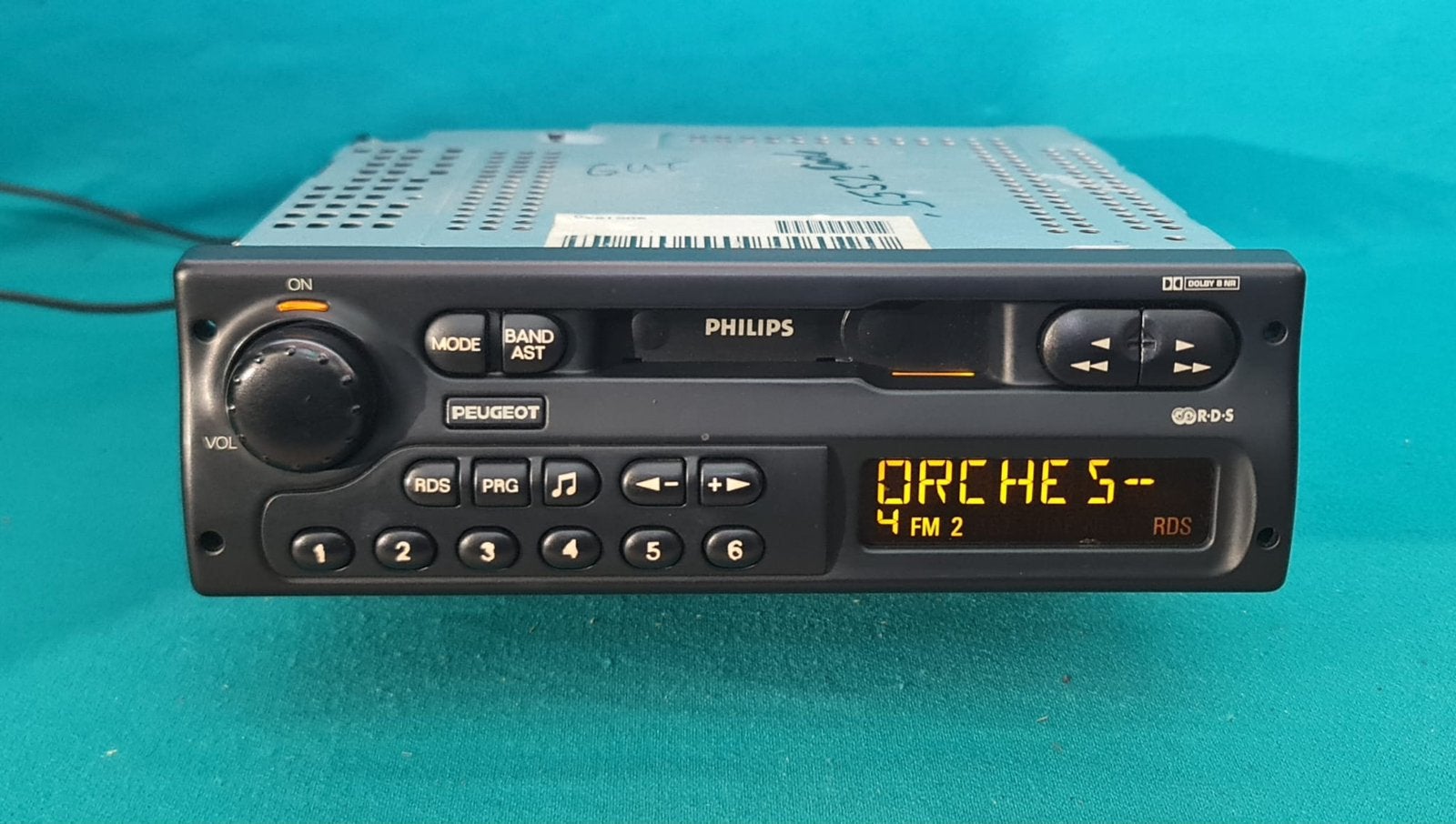 Peugeot Philips rc465/65 casssette receiver, Auto diversen, Autoradio's, Ophalen of Verzenden, Zo goed als nieuw