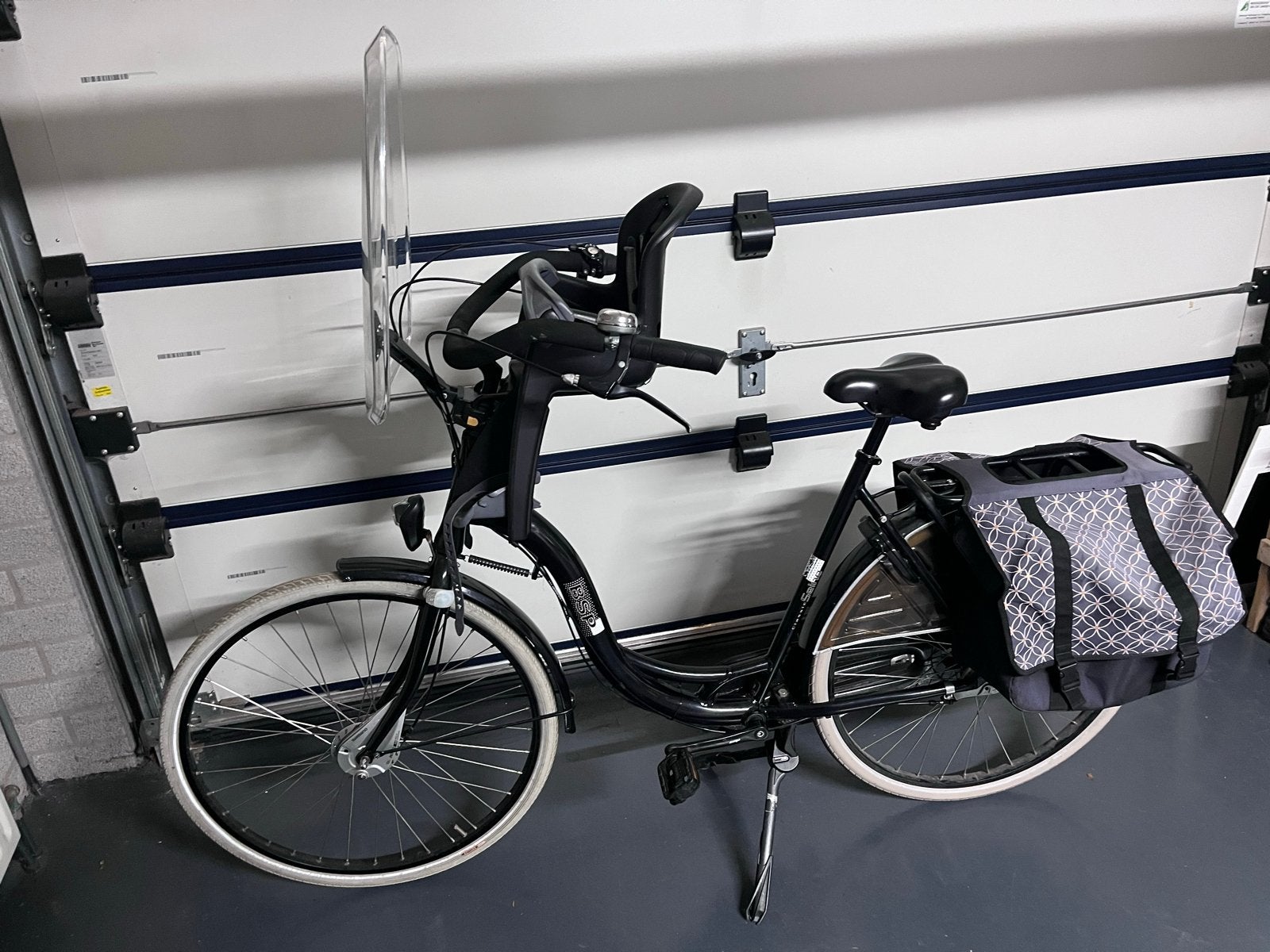BSP fiets met kinderzitje en fietstassen, Fietsen en Brommers, Velgrem, 50 tot 53 cm, Ophalen, Overige merken
