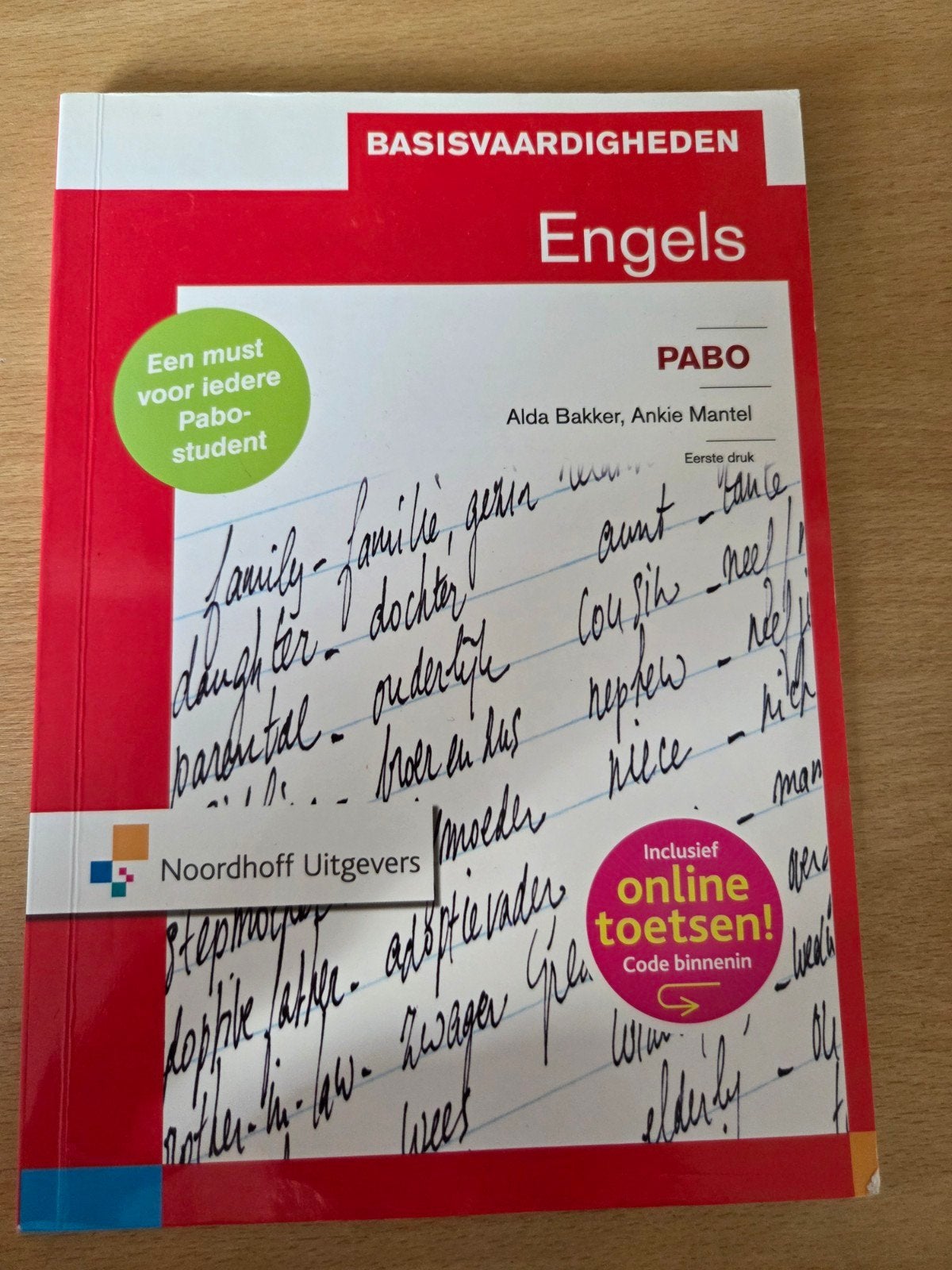 Basisvaardigheden Engels PABO - 1e druk (Zo goed als nieuw), Ophalen of Verzenden, Zo goed als nieuw, Alda Bakker, Ankie Mantel