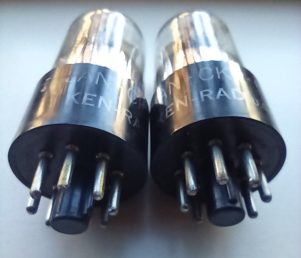 JAN-CKR 6SN7GT VT231 dubbeltriode (2 stuks), Ophalen of Verzenden, Buis of Buizen