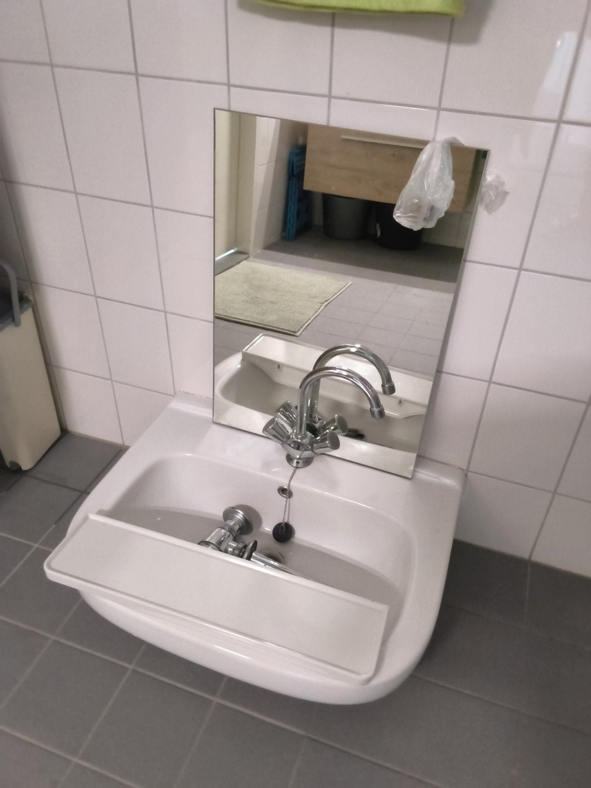wasbak met kraan, Ophalen, Gebruikt, 50 tot 100 cm, Minder dan 100 cm