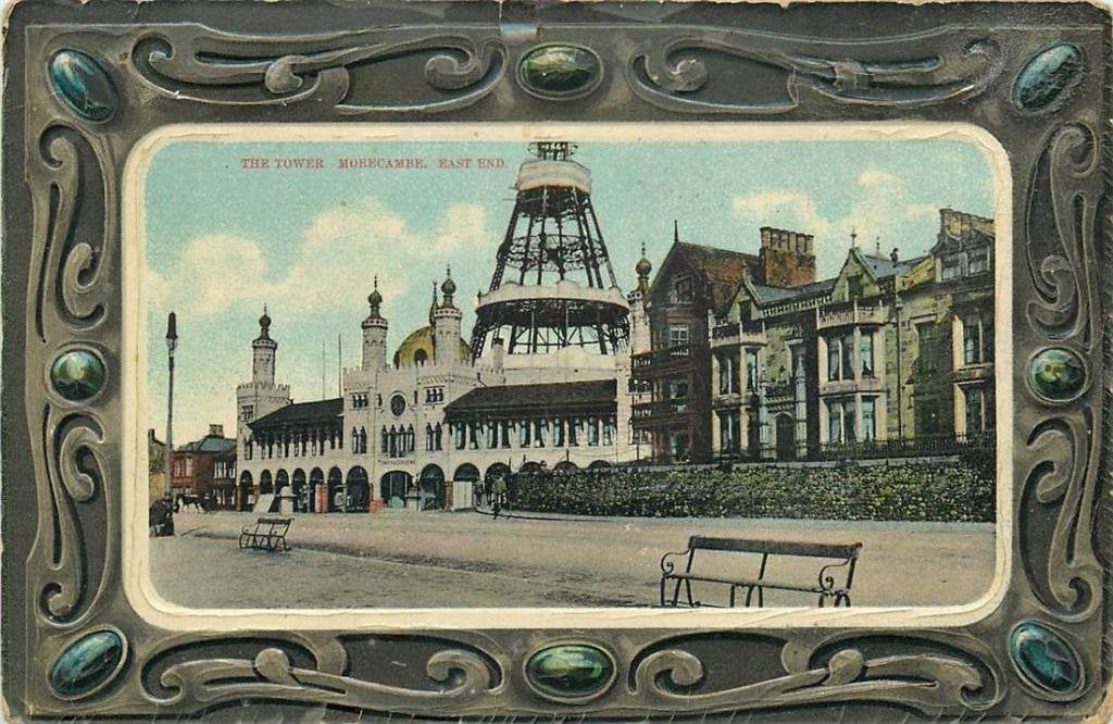 381-165-025 Morecambe The Tower, Verzenden, Voor 1920, Engeland