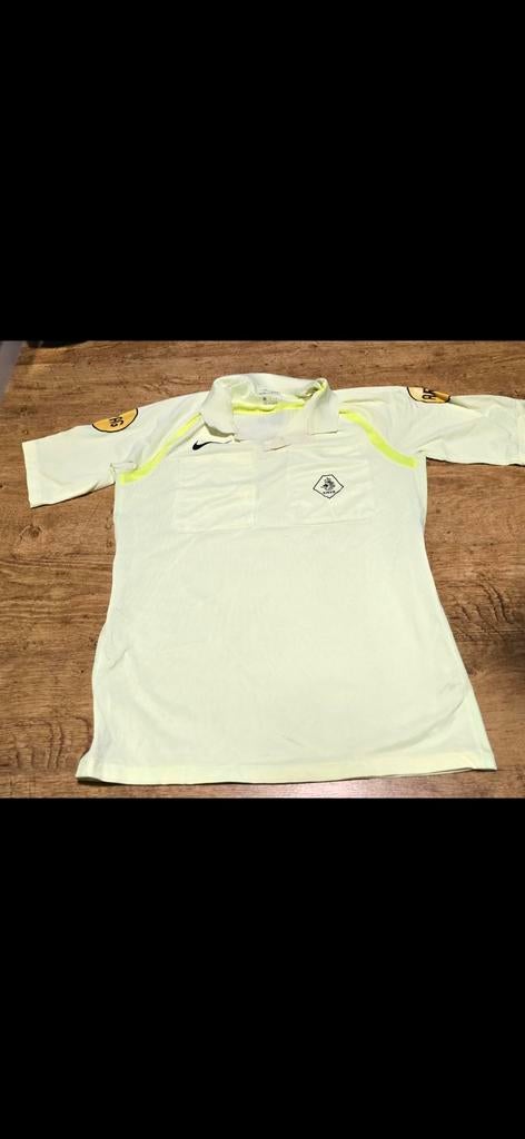 Nike Scheidsrechters Shirt Geel - Maat L, Kleding | Heren, Maat 52/54 (L), Geel, Nike, Ophalen of Verzenden