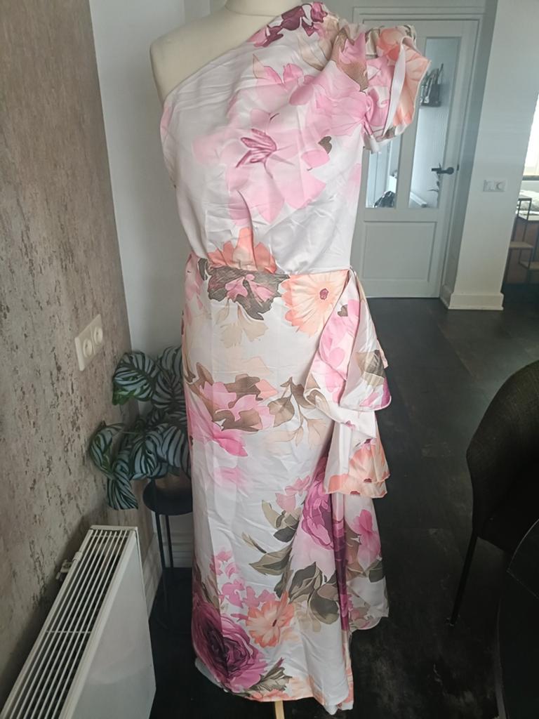 Avondjurk  feestjurk nieuw mt 44, Kleding | Dames, Gelegenheidskleding, Nieuw, Galajurk, Maat 42/44 (L), Roze, Ophalen of Verzenden