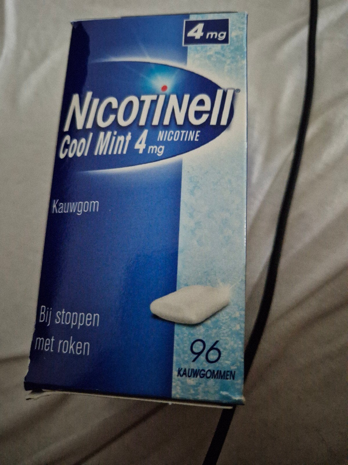 10x Nicotinell Cool Mint 4mg Kauwgom - Houdbaar tot 03/2027, Ophalen