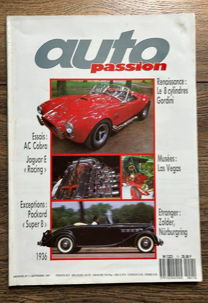 AP: AC Cobra, Corvette C1, Packard Super Eight, Ophalen of Verzenden, Gelezen, Algemeen