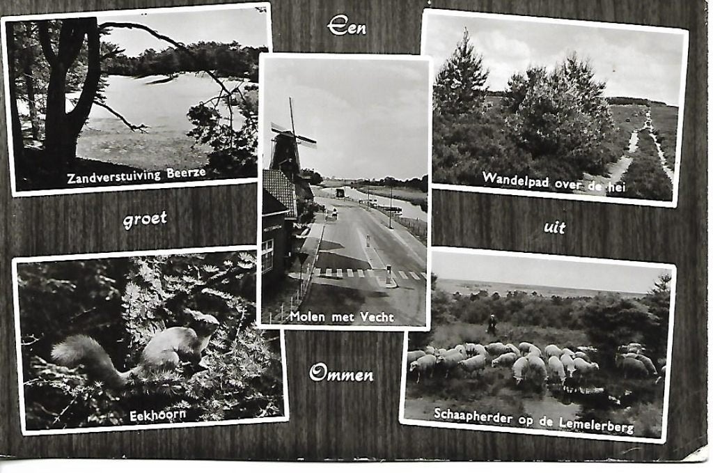 Ommen- -5-luik., Verzenden, 1960 tot 1980, Gelopen, Overijssel