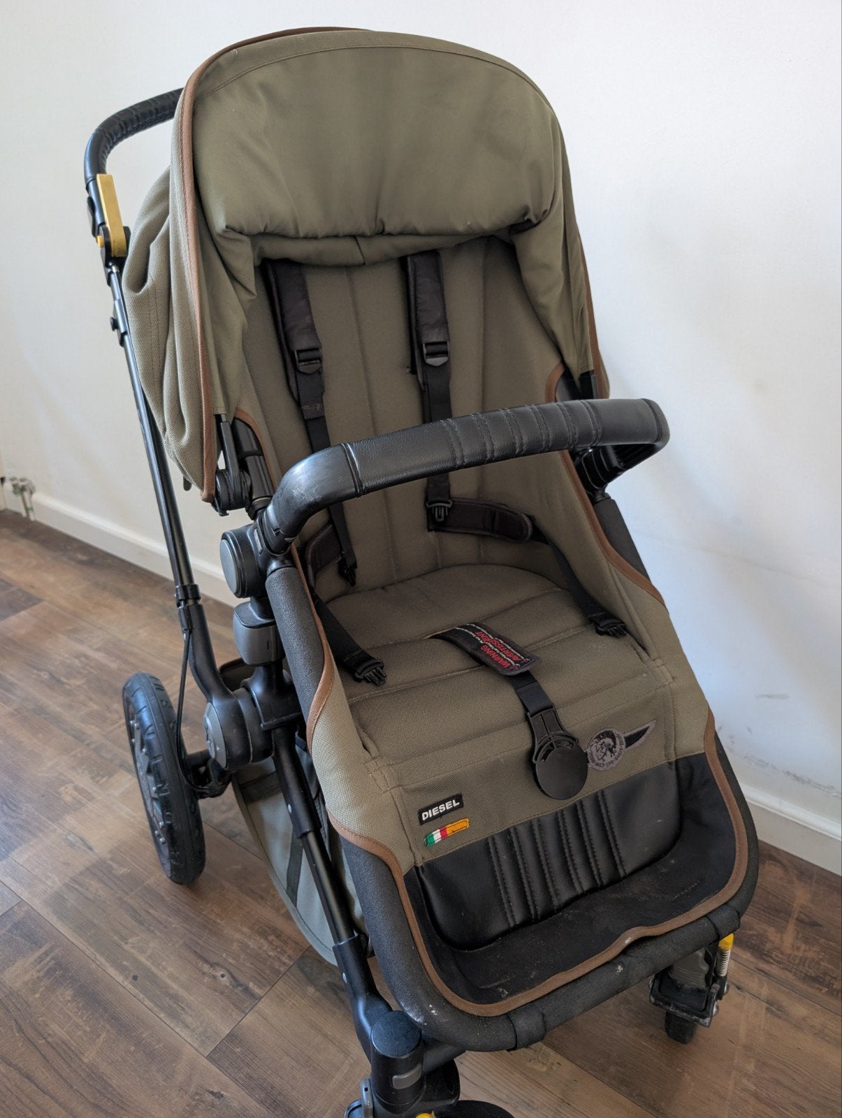 Bugaboo by Diesel Kinderwagen - Limited Edition gebruikt, Kinderen en Baby's, Gebruikt, Bugaboo, Met reiswieg, Ophalen