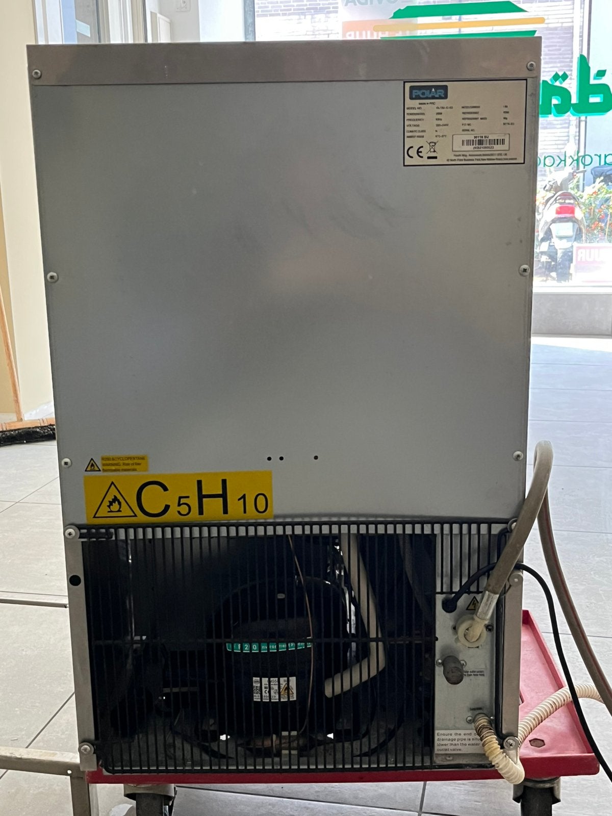 IJSBLOKMACHINE, Witgoed en Apparatuur, Ophalen of Verzenden, Gebruikt