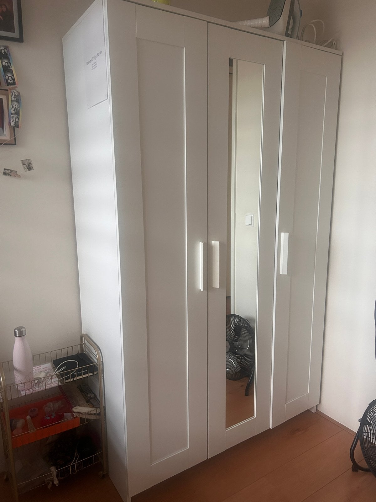 IKEA BRIMNES Wardrobe, Ophalen, 100 tot 150 cm, Zo goed als nieuw, 150 tot 200 cm