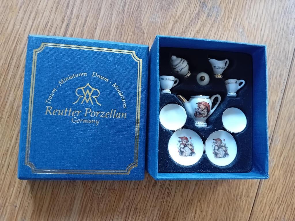 Hummel serviesje van Reutter Porzellan Miniaturen Goebel, Ophalen of Verzenden, Nieuw