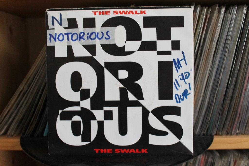 7" Single Notorious - The Swalk / Eyes Of The World, Gebruikt, 7 inch, Ophalen of Verzenden, Pop