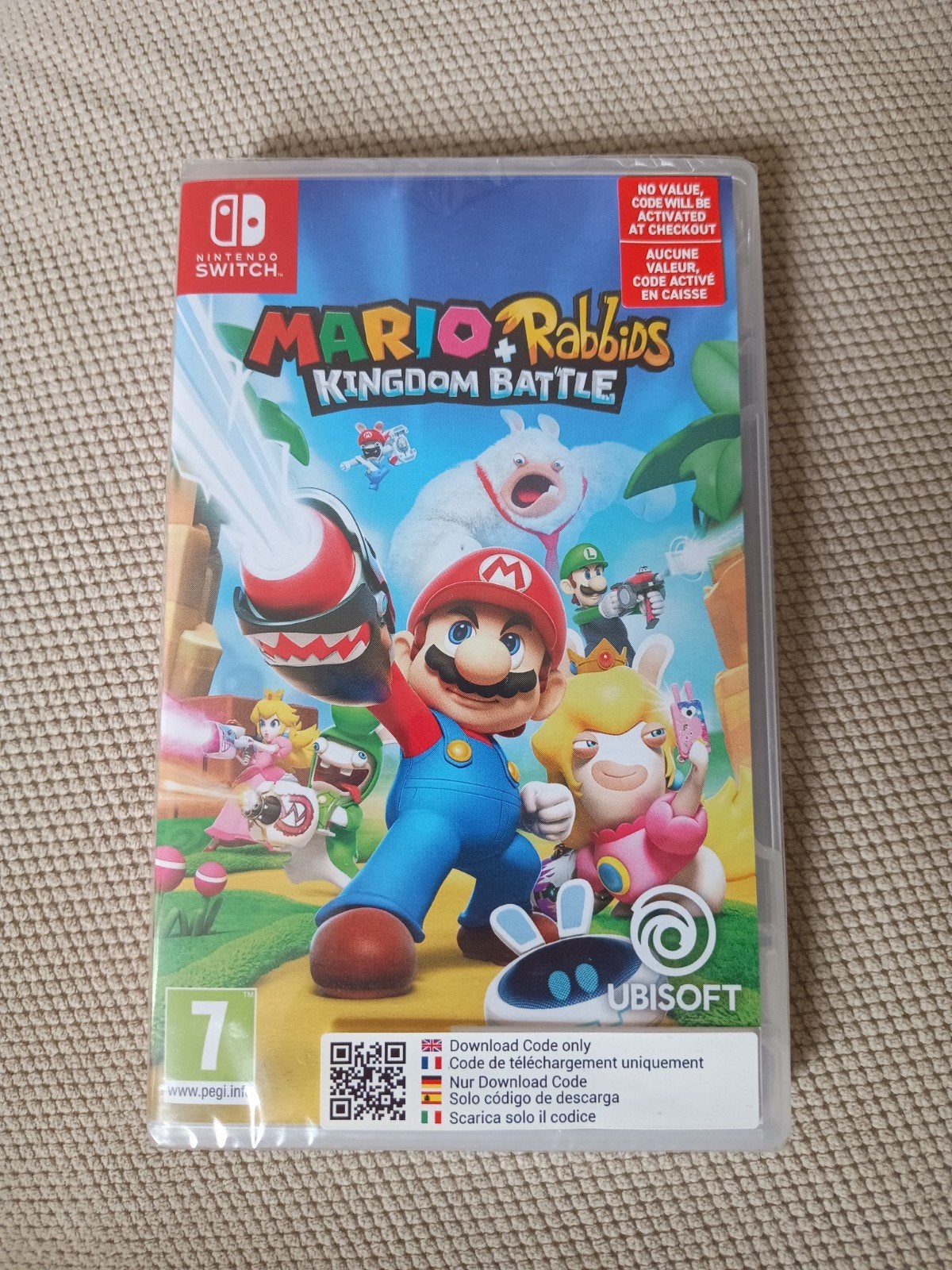 Mario + Rabbids Kingdom Battle  (nieuw), Ophalen, 1 speler, Nieuw, Strategie en Constructie