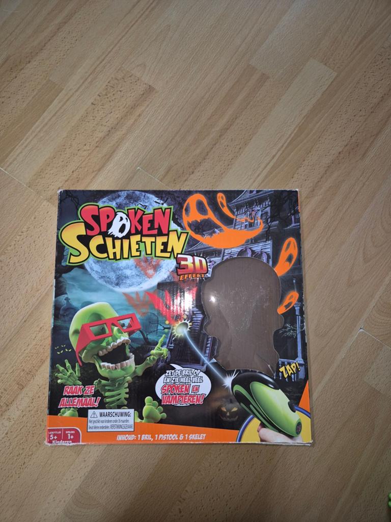 Spel spoken schieten / geestenjacht, Hobby en Vrije tijd, Gezelschapsspellen | Overige, Ophalen of Verzenden, Zo goed als nieuw