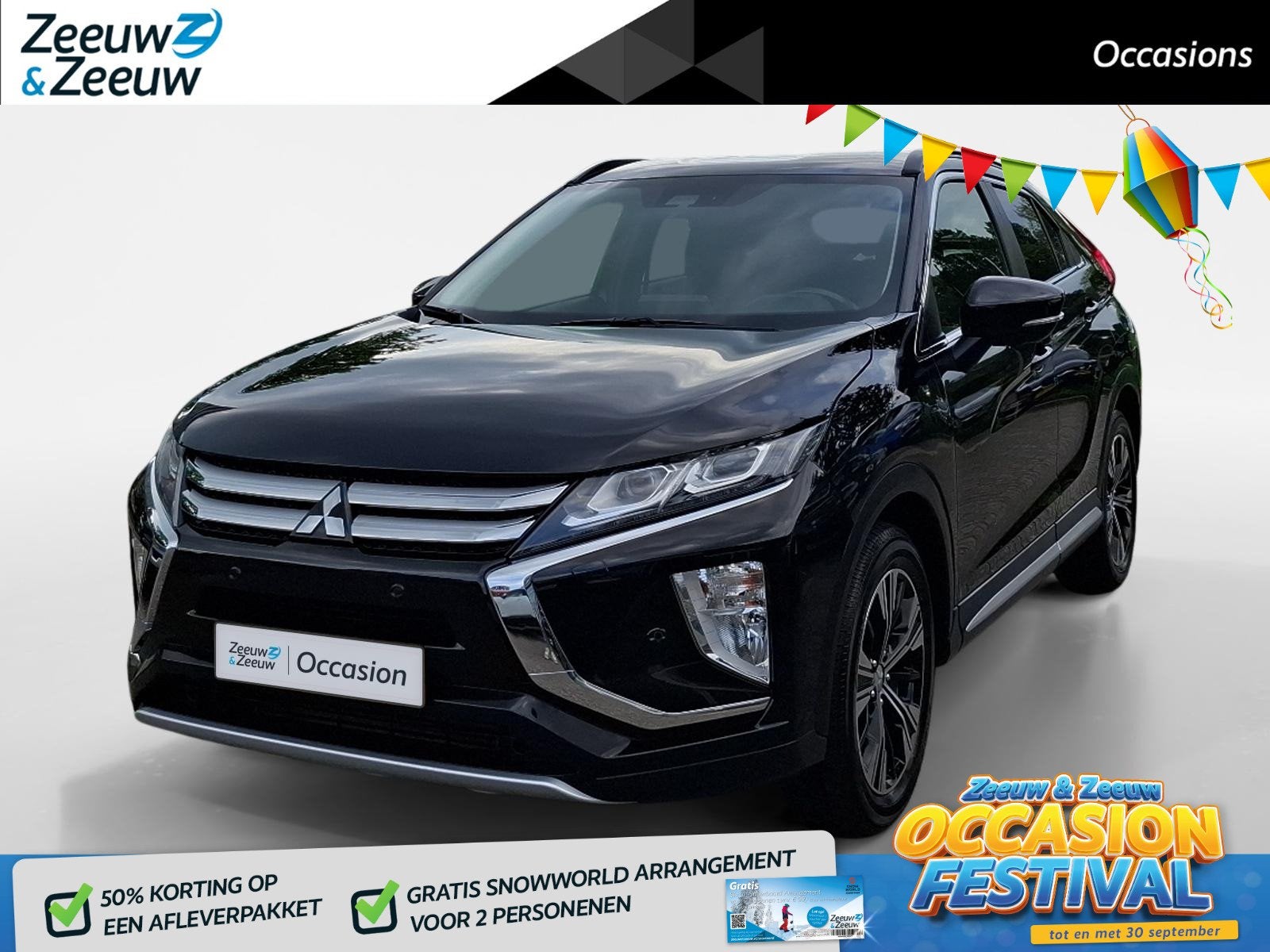 Mitsubishi Eclipse Cross 1.5 DI-T First Edition | STOEL VERW, Auto's, Voorwielaandrijving, 12 maanden, Euro 6, 4 cilinders