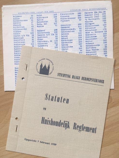 documentatie Haags beroepsvervoer., Ophalen of Verzenden, Zo goed als nieuw, Vrachtwagen