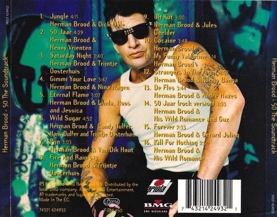 50 The Soundtrack - Herman Brood - GRATIS VERZENDING, Verzenden, Nieuw in verpakking, Rock, Soundtrack