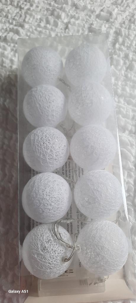 lampenslinger cotton balls, Overige materialen, Minder dan 50 watt, Overige typen, Ophalen of Verzenden