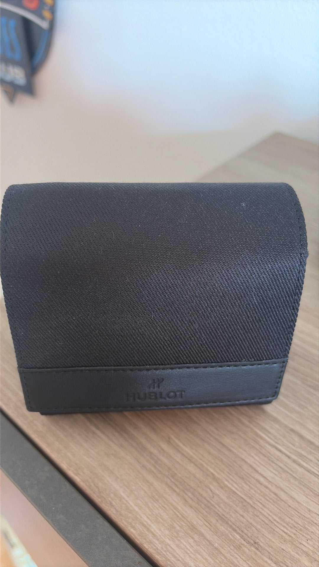 Hublot service pouch met kussen, Ophalen of Verzenden, Zo goed als nieuw, Staal, Overige merken