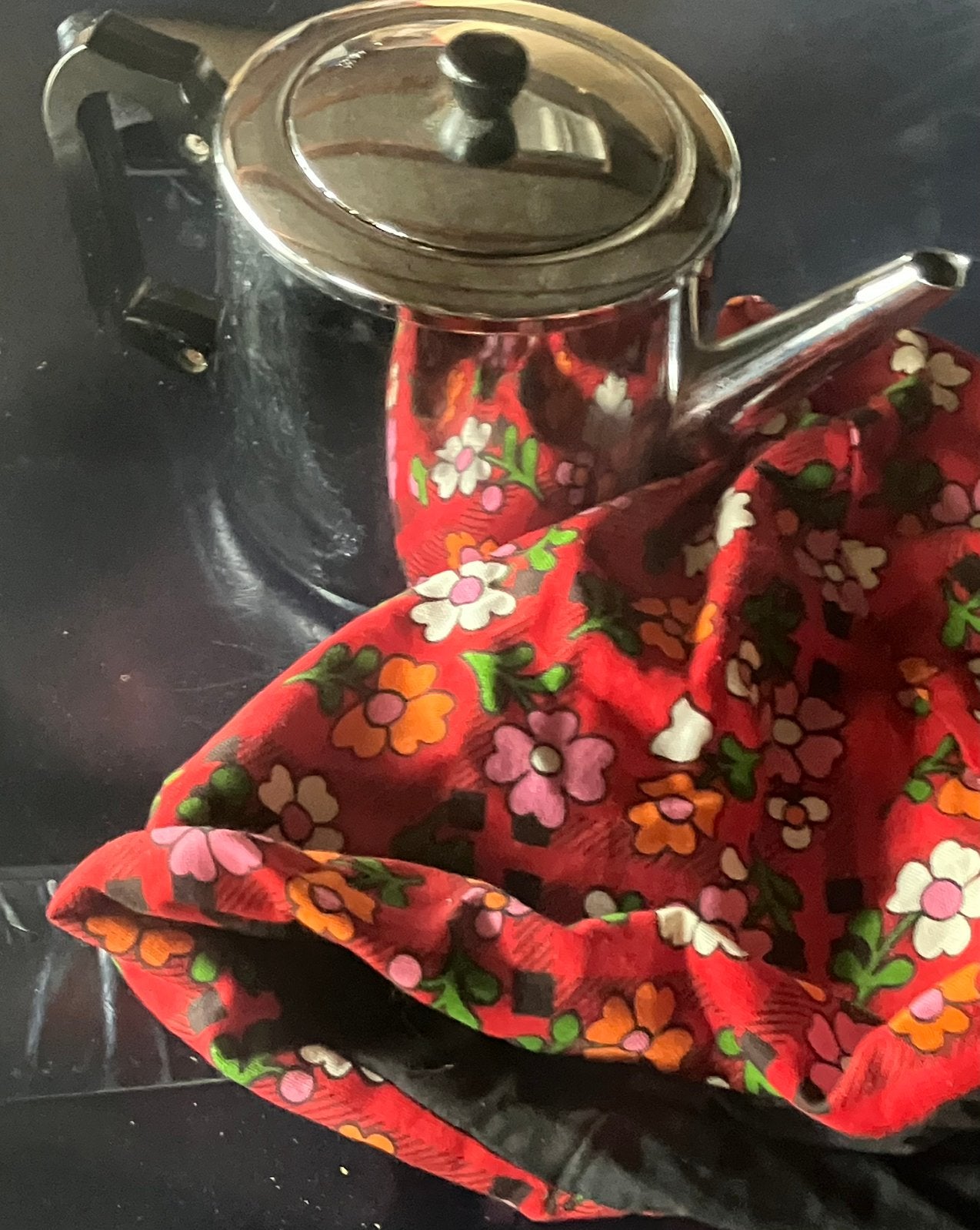 RETRO BREDEMEIER THEEPOT +TOFFE THEEMUTS!, Verzamelen, Ophalen of Verzenden, Huis en Inrichting