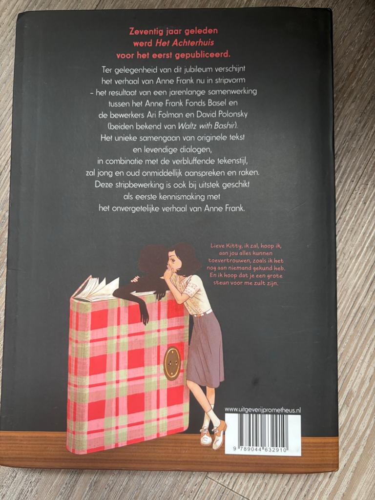Anne Frank - Het achterhuis, Eén stripboek, Ophalen of Verzenden, Zo goed als nieuw, Anne Frank