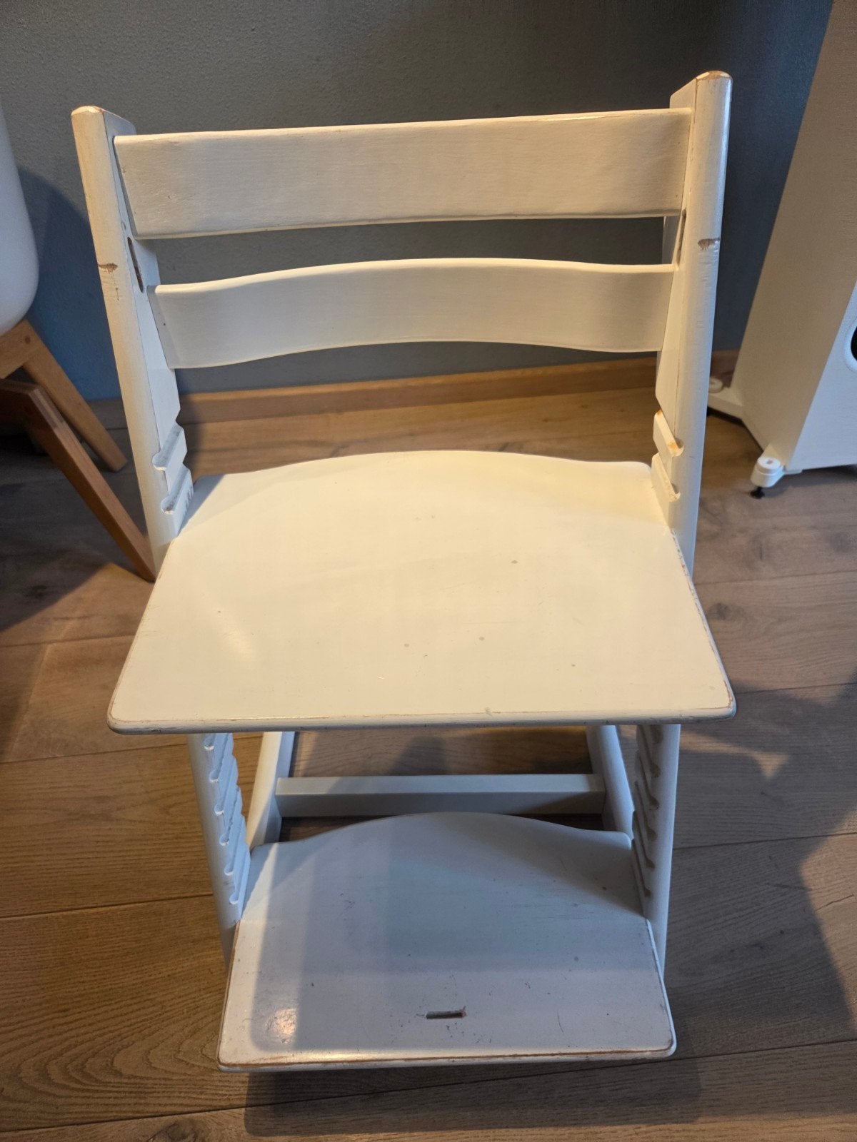 STOKKE TRIPP TRAPP Gebruikte kinderstoel, Ophalen, Gebruikt, Wit, Eén