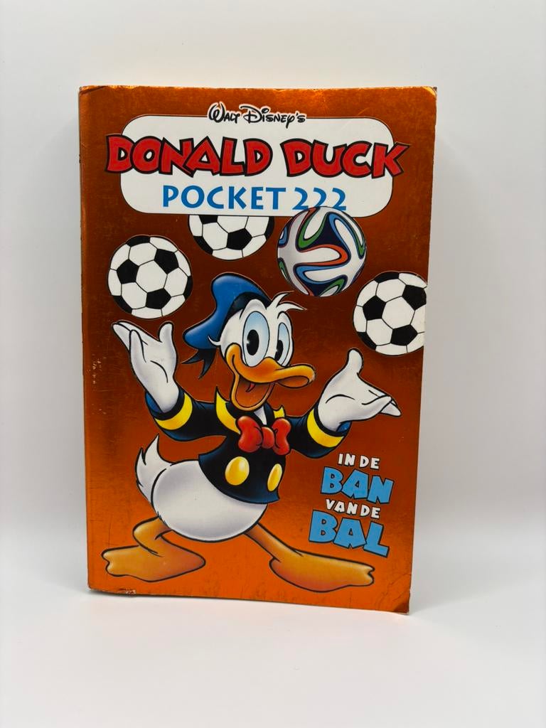 Donald Duck pocket 222 ‘In de ban van de bal’, Ophalen of Verzenden, Gebruikt, Speelkaart(en)