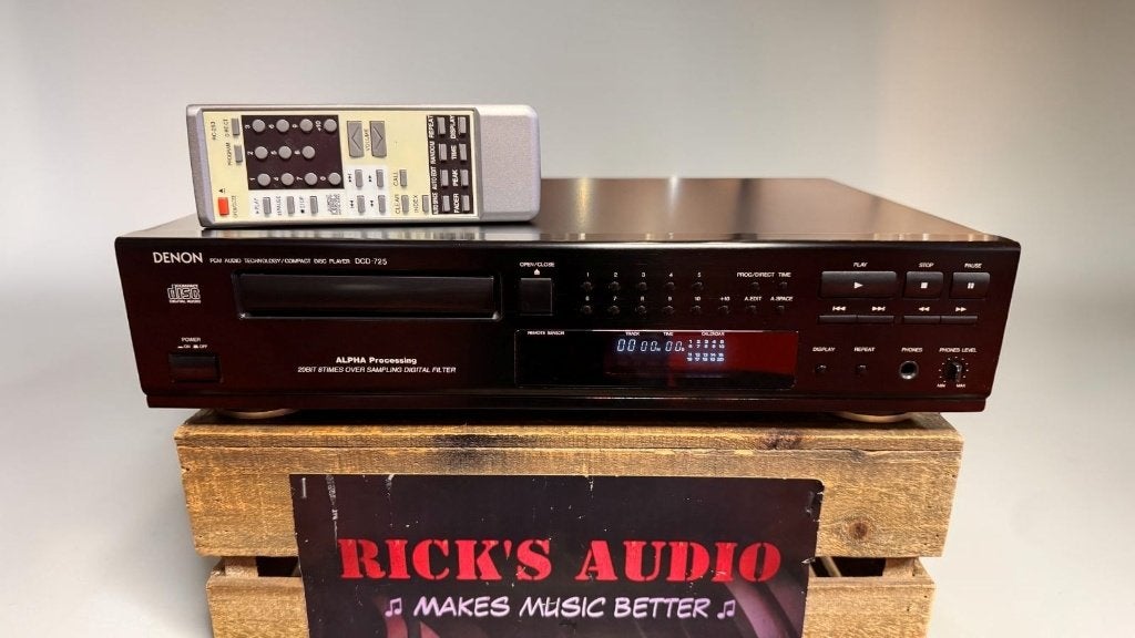 Denon DCD-725 CD-Speler | Incl. Afstandsbediening + GARANTIE, Overige merken, Ophalen of Verzenden, Zo goed als nieuw, Info@ricks-audio.com