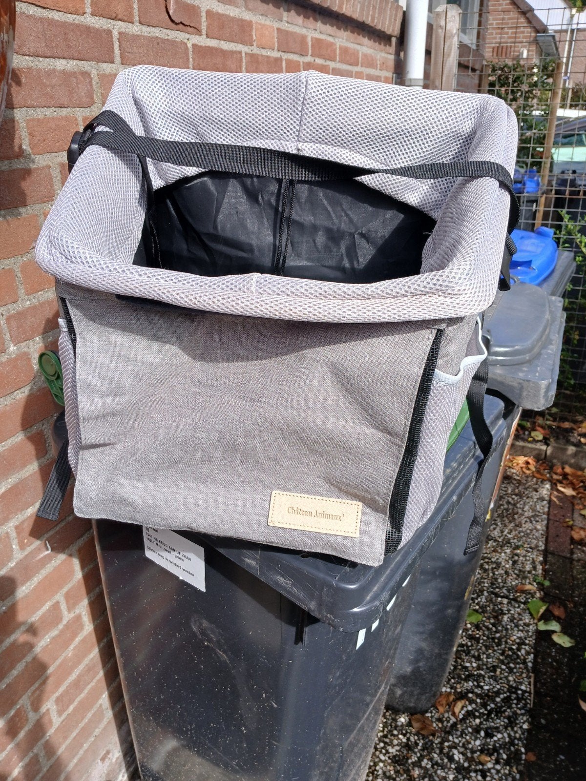 fietsstoeltje v.stuur, Dieren en Toebehoren, Honden-accessoires, Ophalen, Zo goed als nieuw