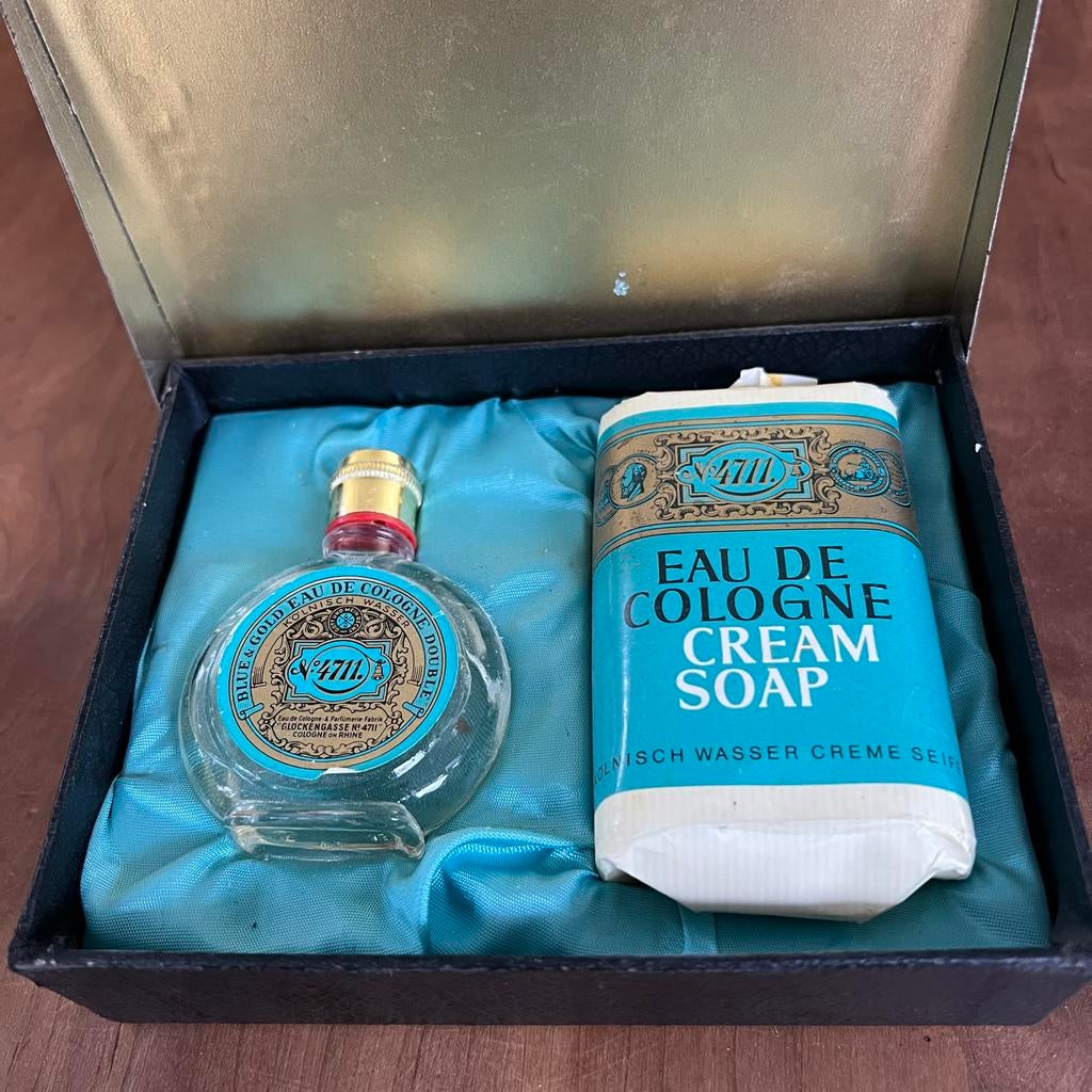 4711 Eau de Cologne & Cream Soap in decoratieve doos, Sieraden, Tassen en Uiterlijk, Uiterlijk | Parfum, Ophalen of Verzenden
