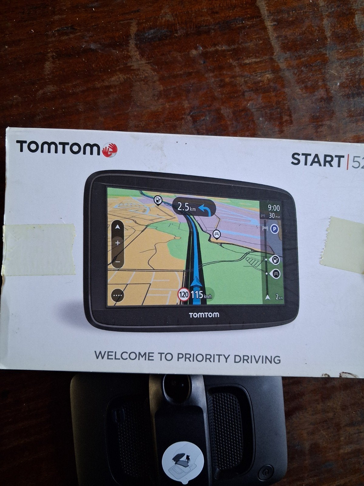 tomtom start 52 met nieuwste kaarten, Ophalen