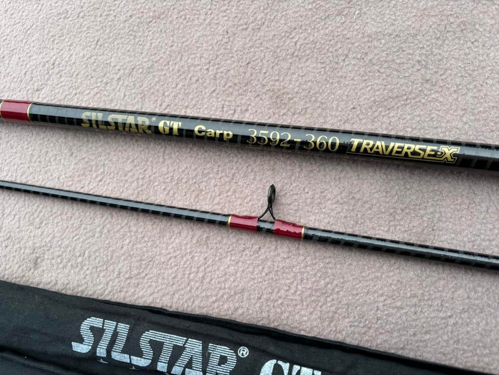 Silstar gt carp traverse x 12ft 1.75lbs hengel / penhengel, Watersport en Boten, Hengelsport | Karpervissen, Ophalen, Zo goed als nieuw