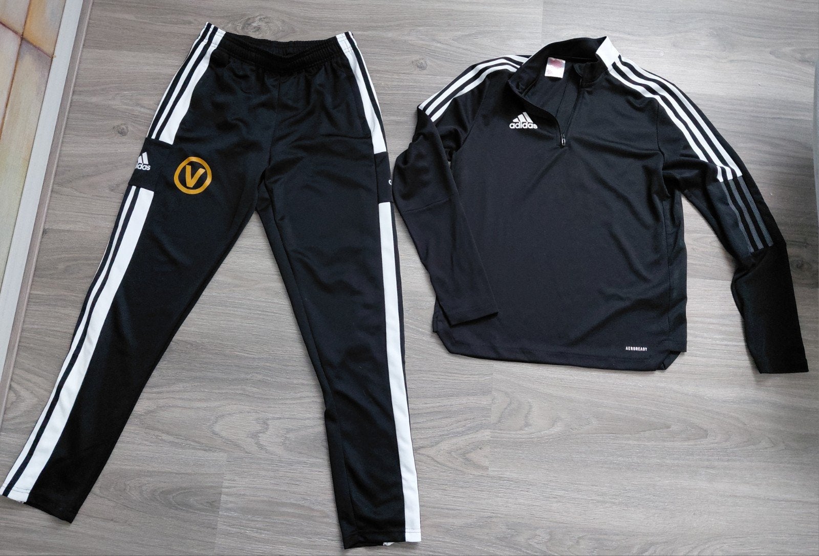 Vellesan College Sportklas - sportkleding set maat 164, Kleding | Heren, Zwart, Overige maten, Ophalen of Verzenden, Zo goed als nieuw